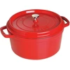 STAUB LA COCOTTE Puodas żeliwny apvalus 8.35 ltr, raudona