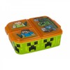 Pietų dėžutė STOR Multi Box Minecraft, Oranžinės - žalios spalvos