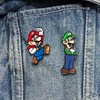Super Mario - 2 emalio ženklelių rinkinys