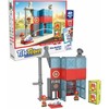 TileTown Tile Town - Fire Station, Magnetic Building Set