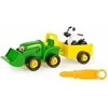 JOHN DEERE traktorius su priekaba, 47209
