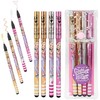 Top Model Topmodel - Glitter Gel Metallic Pen Set - Gold, Sidabrinis, Bronze, Rose Gold (0412744)
