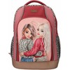 Top Model TOPModel - School Backpack LEOHEART - Rožinė, Berry Raudona, Brown