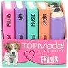 „Top Model Topmodel“ – „TOPModel“ trintukų rinkinys – mini mokykliniai sąsiuviniai ir pieštukai (0412443)