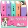„Top Model Topmodel“ – „TOPModel“ trintukų rinkinys – mini mokykliniai sąsiuviniai ir pieštukai (0412443)