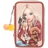 Top Model TOPModel - Triple Pieštukas Case FUR EVER FRIENDS - Powdery Rožinė and Copper