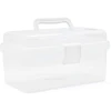 TOYMAX - Dėžė daiktams su įdėklu, 25,5 x 13,5 x 14,5 cm, skaidri (714223)