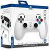 Trade Invaders Belaidis PS4 valdiklis su 3,5 mm lizdu - LED - baltas