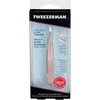 Tweezerman - pasviręs pincetas - rožinio aukso spalvos