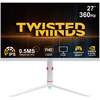 „Twisted Minds“ – „Arctic Pro“ serijos 27 colių FHD – 360 Hz 0,5 ms spartos IPS HDMI 2.1 žaidimų monitorius – baltas