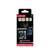 Uni - Chalk Marker PWE-5M, set of 4 markers - auksinis, sidabrinis &amp; 2 x baltas (401579)