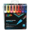 Posca - PC3M - Plunksnakotis plonu antgaliu, 16 vnt.