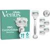 Venus – Pro ComfortGlide jautriai odai skirtas skustuvas – žalias/baltas