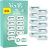 Venus Pro Smooth Sensitive skustuvo peiliukai jautriai odai – žali/balti – 10 vnt.