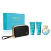 Versace Dylan Turquoise EDT moterims, 100 ml + kvapnus kūno gelis, 100 ml + dušo želė, 100 ml + kosmetinė