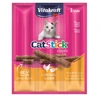 Vitakraft Chovex Sro VITAKRAFT Cat-stick mini kačių skanėstai su paukštiena ir kepenėlėm, 3 vnt.