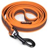 „WalkFit“ – neslystantis pavadėlis sekimui su rankena – oranžinis – 20 mm x 5 m