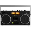 WeAreRewind Curtis Tragbarer Kassettenspieler mit Bluetooth juodas