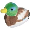 Wild Republic - Plush Toy Bird With Sound 18 cm Mallard Duck (808023)