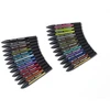 Winsor & Newton - Įvairių spalvų žymeklių rinkinys, 24 vnt. + dėklas (832226)