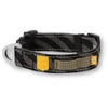 Woolly Wolf - Roam Collar Juodas Ripple - 35-45cm