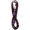 Woolly Wolf - Rope leash - 10mm - 180cm Juicy Plum
