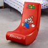 X Rocker Mario Gaming Bodensessel raudona