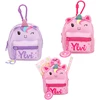 Ylvi - Kanceliarinė kuprinė Vienaragis - Rožinė ir Violetinė - Mini