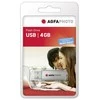 AgfaPhoto USB 2.0 4GB sidabrinis USB atminties raktas