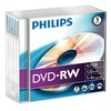 „Philips“ DVD-RW 4,7 GB 5 vnt. dėklas, 4 folijos dėklas
