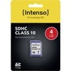 Atminties kortelė „Intenso SDHC“ kortelė, 4 GB, 10 klasė