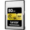 Atminties kortelė LEXAR CFEXPRESS PRO GOLD R900/W800 (VPG400) 80GB (TYPE A)
