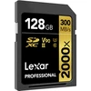 Atminties kortelė LEXAR PRO 2000X SDHC / SDXC UHS-II U3(V90) R300 / W260 (be kortelių tvarkytuvo) 128 GB