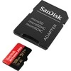 Atminties kortelė SanDisk microSDXC Extreme Pro 128GB 200/90 MB/s A2 C10 V30 UHS-I U3