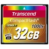 Atminties kortelė TRANSCEND 32GB CompactFlash kortelė 1000x iki rašymo greitis 160MB/s ir rašymo greitis iki 120MB/s Ultra DMA UDMA perdavimo režimas 7