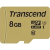 Atminties kortelė TRANSCEND 8GB UHS-I U1 Micro SD su adapteriu SD