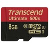 Atminties kortelė TRANSCEND 8GB Micro SDHC Class10 U1 MLC 600x