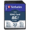 Atminties kortelė Verbatim SDHC Card Pro 32GB Class 10 UHS-I