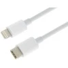 AVACOM DATOVY A NABIJECI USB CABLE TYPE-C - LIGHTNING, 100CM, Baltas