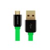 AVACOM MIC-120G USB CABLE - MICRO USB, 120CM, Žalias