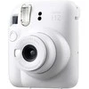 Fujifilm Momentinis fotoaparatas instax mini 12 CLAY Baltas + PRIEDŲ rinkinys (DĖKLAS, ALBUMAS, RĖMELIAI SU SEGTUKAIS) + instax mini glossy (10p