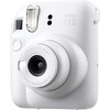Fujifilm Momentinis fotoaparatas instax mini 12 CLAY Baltas+instax mini glossy (10pl)+originalus dėklas