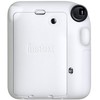 Fujifilm Momentinis fotoaparatas instax mini 12 CLAY Baltas+instax mini glossy (10pl)+originalus dėklas