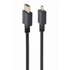 GEMBIRD CC-HDMID-10 Gembird HDMI -HDMI Micro kabelis su auksinėmis jungtimis, 3 m, urmu pakuotė