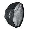 GODOX SB-GUE120 minkšta dėžė su laikikliu ir tinkleliu Octa 120cm