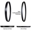 Kf Concept 82MM Classic Series, padengta Mėlyna, HMC UV filtras, Japan Optics