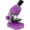 Mikroskopas Bresser Junior 40-640x - violetinis