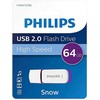 Philips USB 2.0 64GB Snow Edition Violetinė