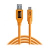 Tether Tools TetherPro 4,6 m kabelis USB 3.0 į USB-C Oranžinis CUC3215
