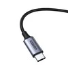 UGREEN CM450 USB-C - AUX 3.5mm laidas 1m juodas